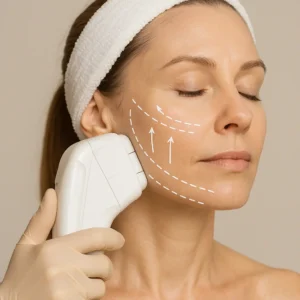 Woman having HI-FU to reduce wrinkles call LA LIPO Greater London (Hammersmith and Fulham) Now!