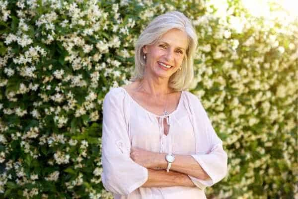 Older woman happy with urinary incontinence treatment Greater London (Hammersmith and Fulham)