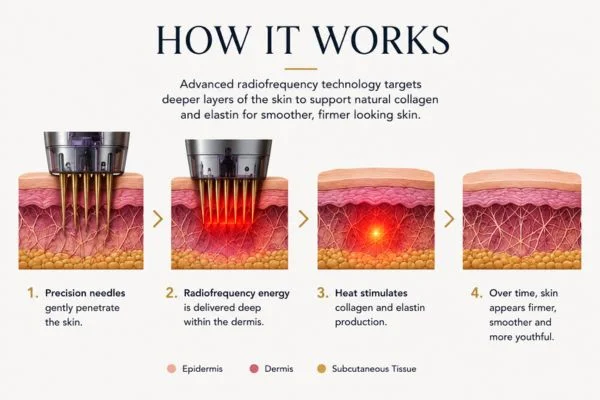 Diagram of how Collagen Lift Therapy Greater London (Hammersmith and Fulham) works