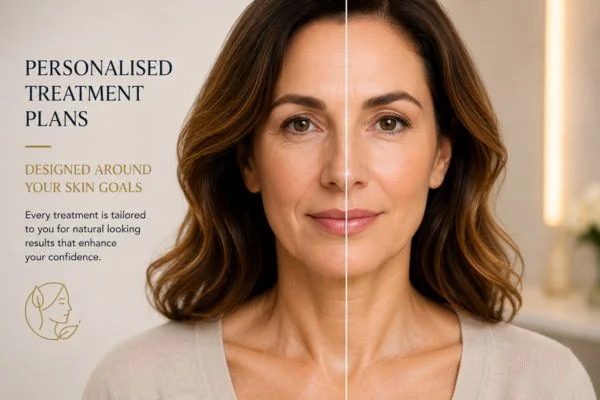Before and after results of Collagen Lift Therapy Greater London (Hammersmith and Fulham)