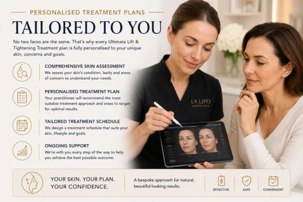 book a consultation about your ultimate lift and tighten treatment Greater London (Hammersmith and Fulham)